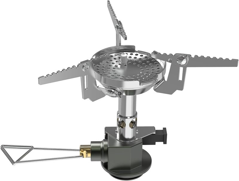 Fire-Maple Greenpeak 2 Backpacking & Camping Stove with Micro Regulated Valve - Ultralight, Compact, Isobutane-Powered Cooking Gear for Hiking, Trekking, Hunting & Emergency Use - Image 1